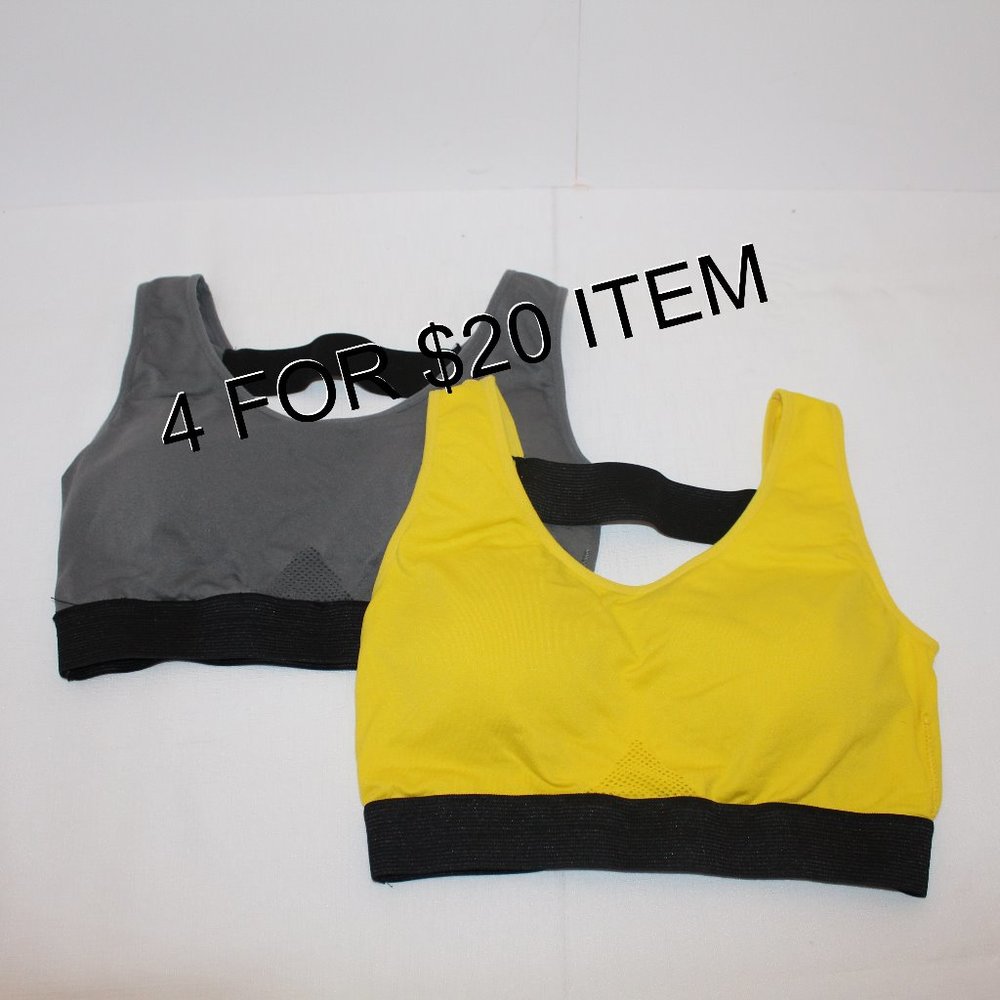 H2OH COLOURS SET OF TWO SPORTS BRAS